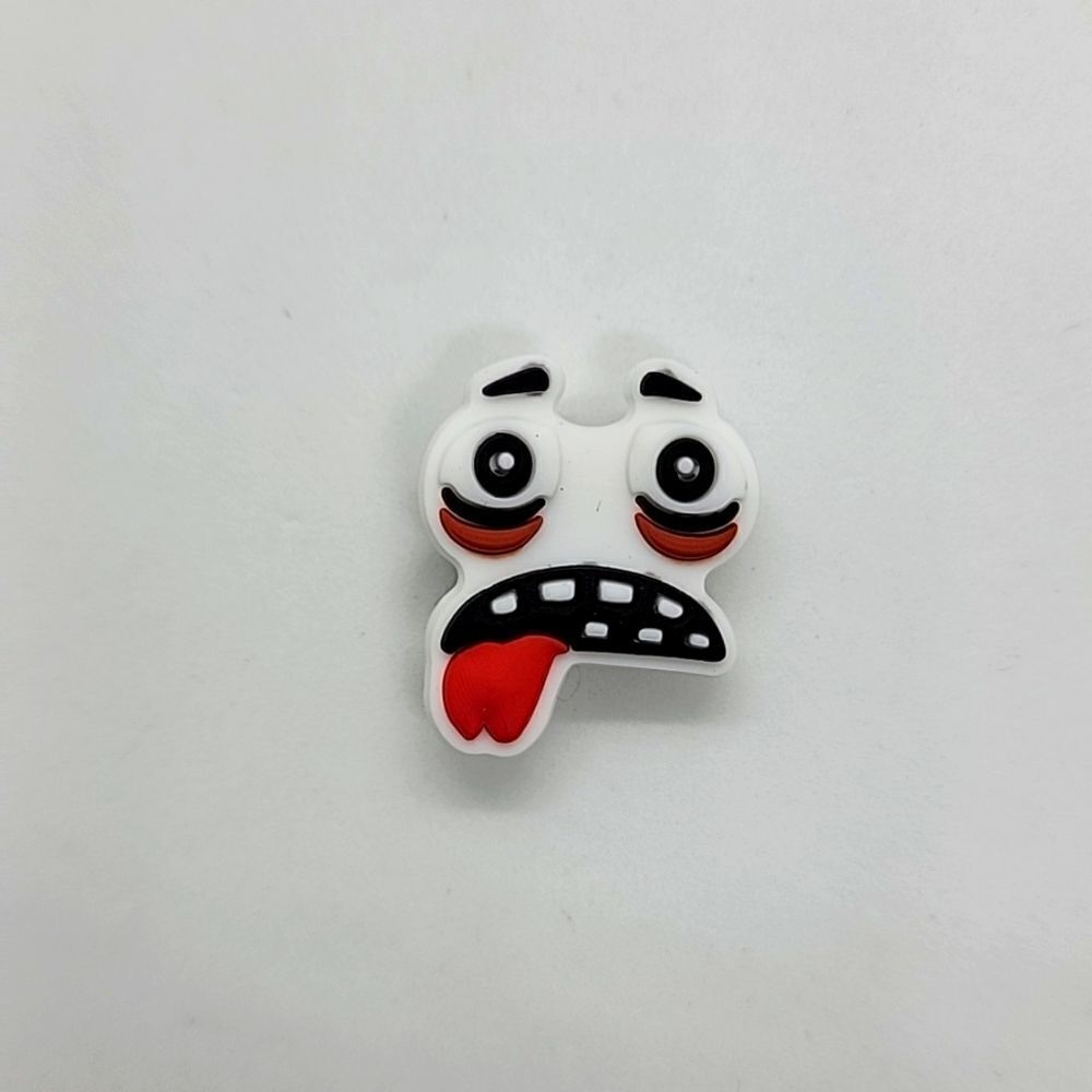 🎈5/$10🎈 PATCHES..CROC CHARMS.. face..